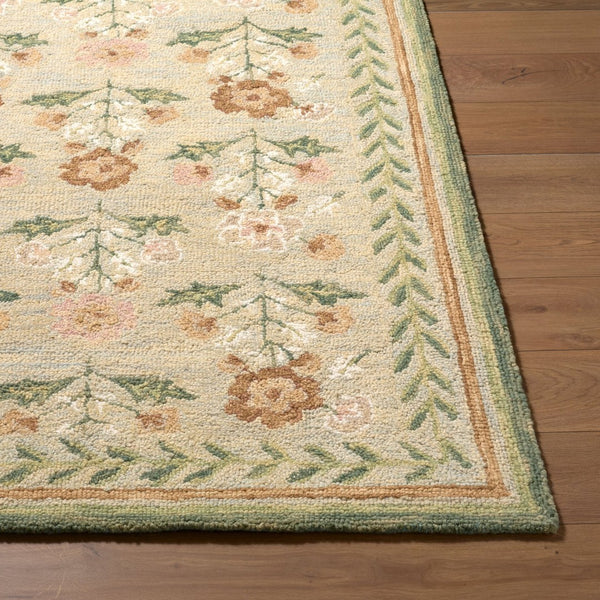 Livabliss Fairfax Hand-tufted Wool Accent Rug Bohemian Global Pattern for Entryway or Bedside Olive, Sage 8' x 10' FFX2302-810