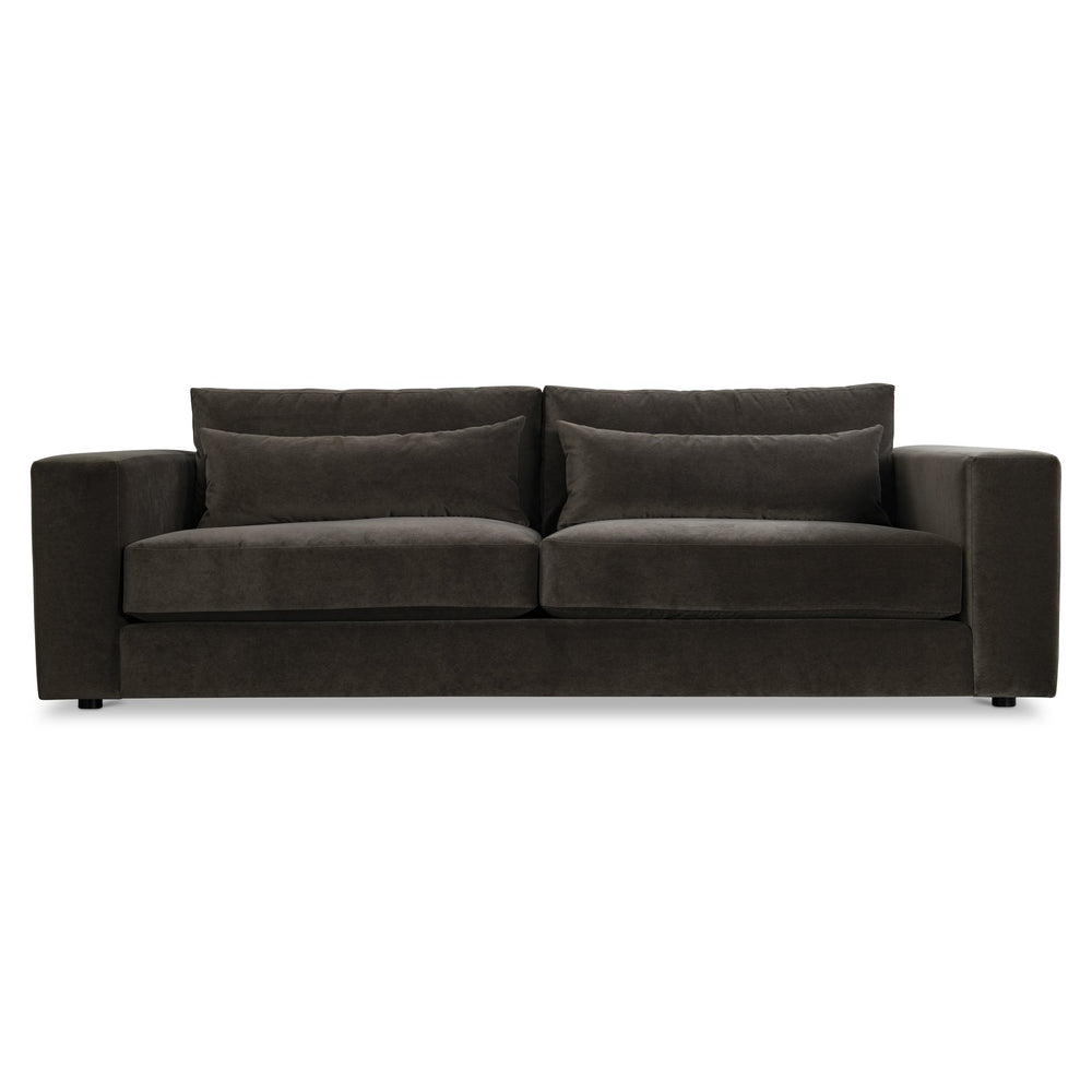 Bernhardt Bernhardt Felix Sofa — Modern Deep-Seat Upholstered Lounge Sofa With Oversized Arms, Plush Cushions - Made to Order B5677B