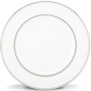 Lenox Kate Spade Library Lane Platinum Dinner Plate White, WHITE BONE CHINA 6255251