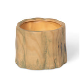 Faux Bois Garden Forest Pot, 6" ECL36006 Park Hill