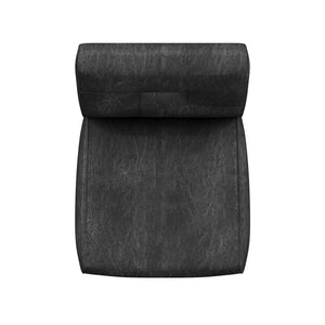 Homelegance By Top-Line Adalynn Keyhole Counter Height High Back Stools (Set of 2) Black Rubberwood