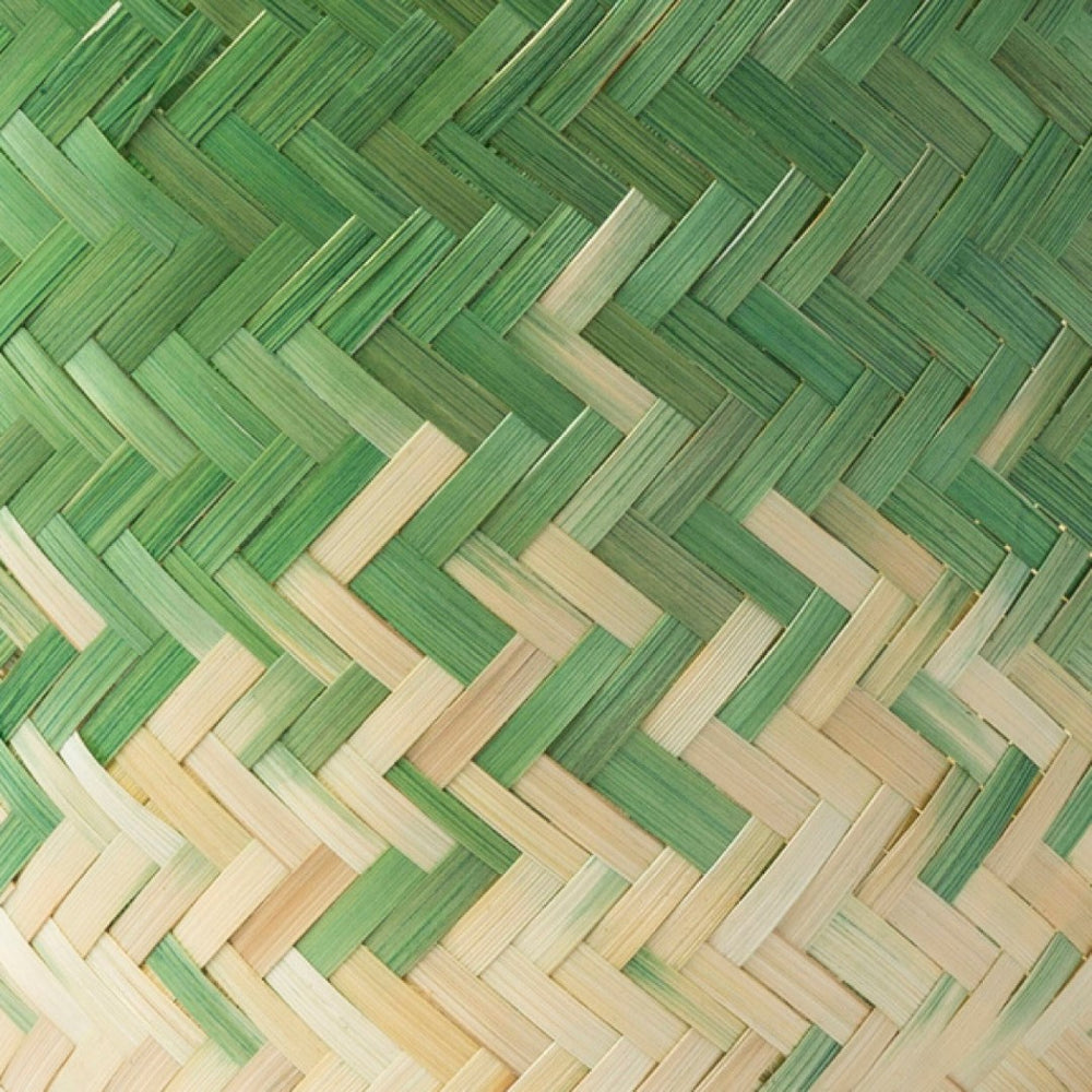 Surya Forrestburg Global-inspired Bamboo Basket Set - Elegant Home Décor, Perfect For Any Room! Grass Green Bamboo Fgt006-set
