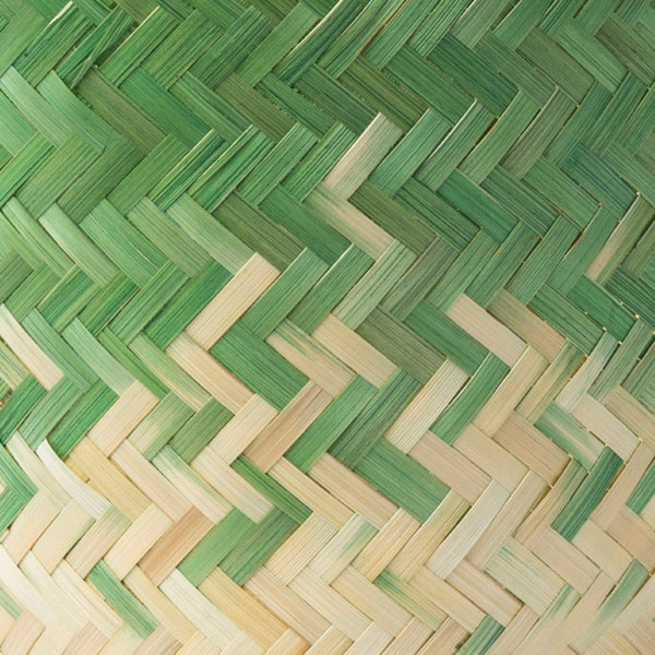 Surya Forrestburg Global-inspired Bamboo Basket Set - Elegant Home Décor, Perfect For Any Room! Grass Green Bamboo Fgt006-set