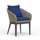 Marbella Dining Chair in Echo Midnight, No Welt SW4501-1-8076 Sunset West