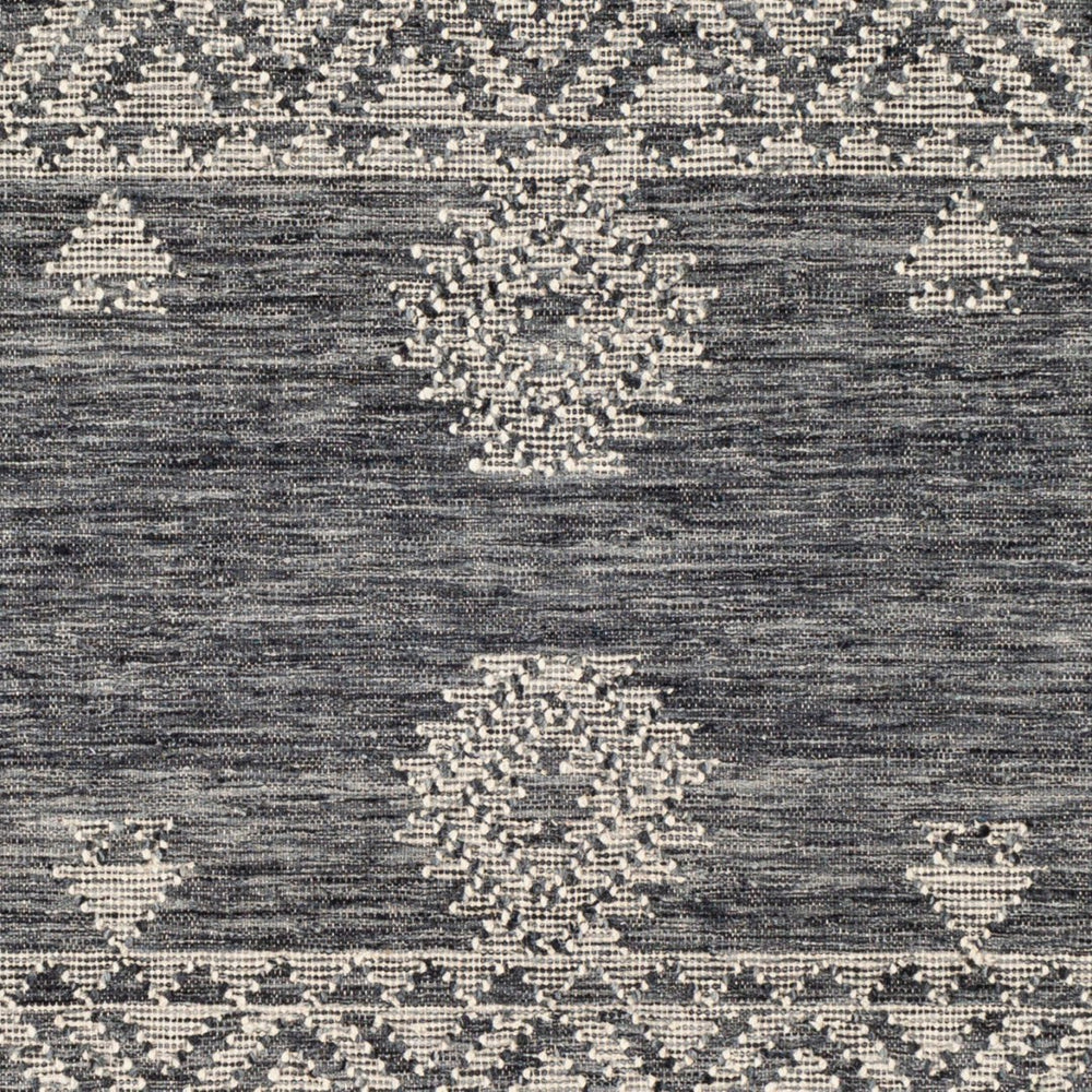 Surya Fulham 2' X 3' Handmade Wool Rug - Elegant Global Design, Durable, And Charming For Any Room Ink Blue Wool,Cotton Fhm2304-23