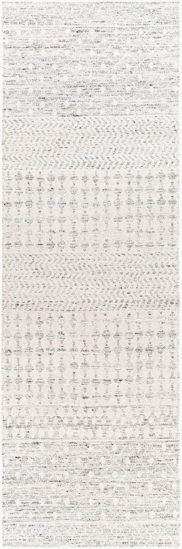 Livabliss Fulham Handwoven Chenille Viscose Flatweave Runner Rug for Hallways and Entryways Beige, Cream 2'6" x 8' FHM2305-268