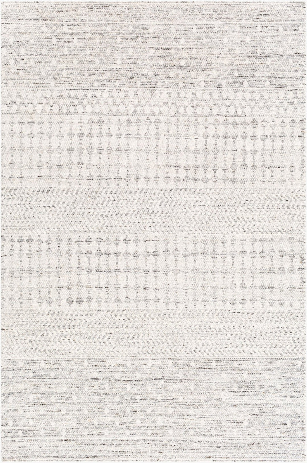 Livabliss Fulham Handwoven Chenille Viscose Flatweave Runner Rug for Hallways and Entryways Beige, Cream 5' x 7'6" FHM2305-576