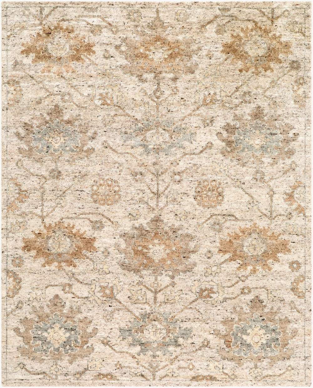 Surya Farhan Hand Knotted Wool Area Rug Traditional Low Pile for Living or Dining Rooms 8' x 10' Rectangle FHN2302-810