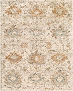 Surya Farhan Hand Knotted Wool Area Rug Traditional Low Pile for Living or Dining Rooms 8' x 10' Rectangle FHN2302-810
