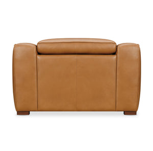 Hooker Furniture Fresco Semi-aniline Leather Power Recliner with Motorized Headrest for Modern Living SS404-PH1-080