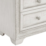 Camila 2 Drawer Nightstand White with Cream Finish P269140S Pulaski Furniture