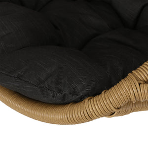 English Elm Christopher Knight Home® - LENA Hanging Basket with Durable Fabric Construction and Sturdy Handles for Stylish Indoor Decor Brown 70428.00BLK