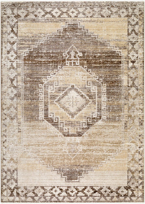 Livabliss Fifth Avenue Traditional Fringe Runner Rug Turkey Woven Polypropylene Hallway Accent Light Gray, Tau 6'7" x 9' FIF2309-679