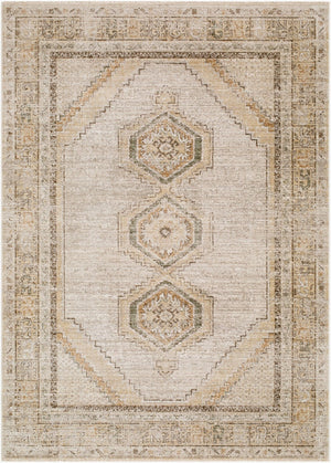 Livabliss Fifth Avenue Boho Runner Rug with Fringe Polypropylene Blend for Hallways and Entryways Medium Brown, L 6'7" x 9' FIF2321-679