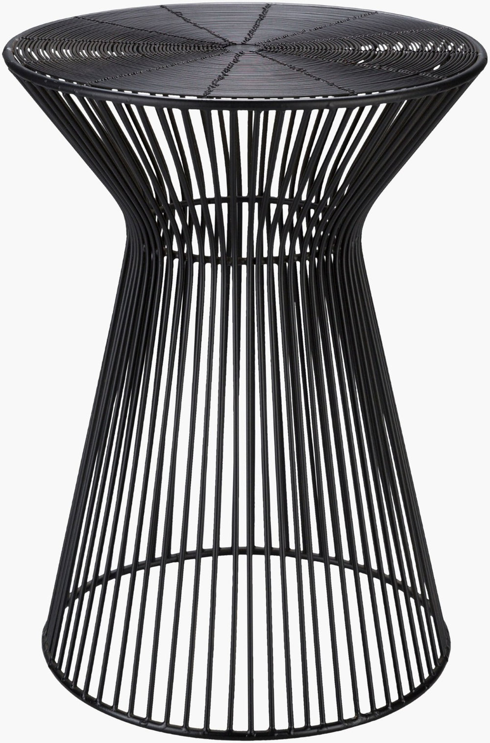 Livabliss Fife Handcrafted Metal End Table Compact Industrial Modern Side for Living Room FIFE101-131318