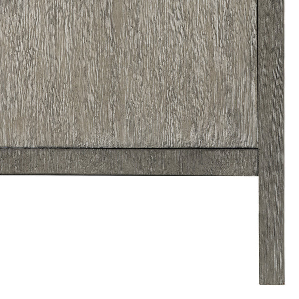 Bernhardt Bernhardt Foundations Two-Tone Entertainment Credenza 94" Rustic Modern Media Console With Storage, Soft-Close Doors 306890