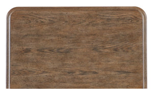 Hooker Furniture Americana Vintage-Inspired Three-Drawer Nightstand With Two-Tone Distressed Finish And Self-Closing Drawers Blacks 7050-90016-89