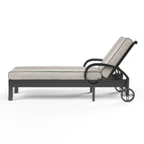 Monterey Double Chaise in Canvas Skyline w/ Self Welt SW3001-99-14091 Sunset West