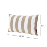 Christopher Knight Home® Noble House Coronado Stripe Rectangular Pillow