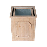 Park Hill Reclaimed Wood Medallion Planters ECM82312