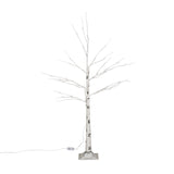 Christopher Knight Home® - Noble House - 4-Foot Pre-Lit 48 White LED Artificial Twig Birch Tree