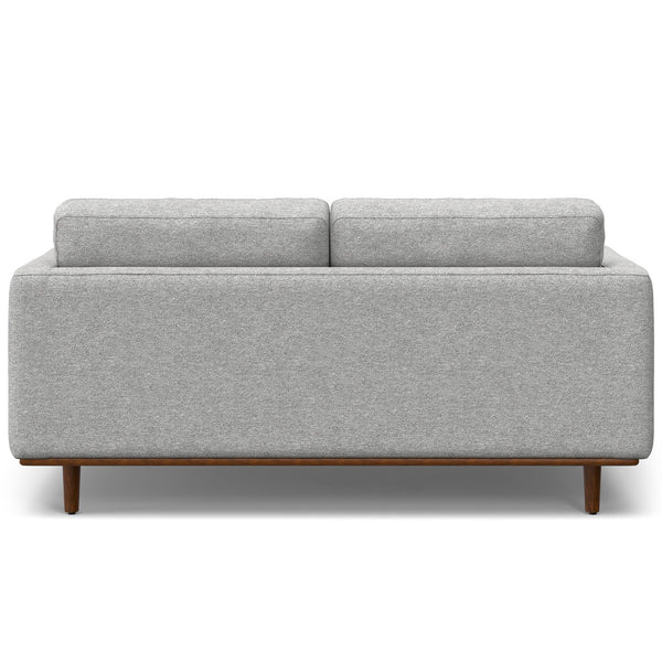 English Elm Morrison 72" Sofa - Eco-Friendly Mist Grey Loveseat With Plush Cushions For Cozy Living Spaces B136P159963