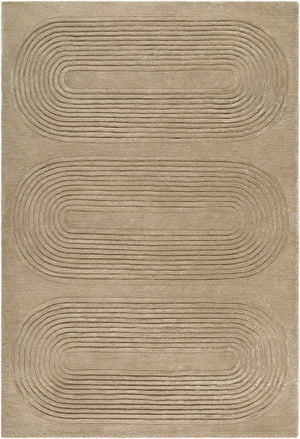 Surya Fuji Hand Tufted Wool Viscose Area Rug Mid Century Modern Living Room Accent 8' x 10' Rectangle FJJ2302-810