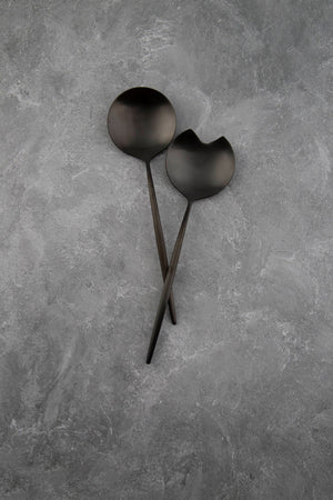 Lenox Cambridge Gaze Black Satin 2-Piece Serve Set NO COLOR METAL 5051K3CKW78R