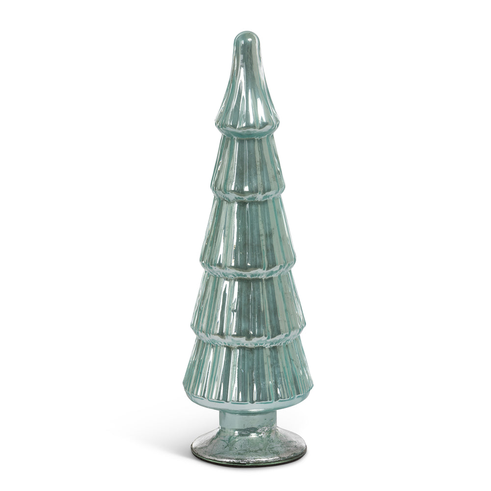 Lustrous Sage Glass Tabletop Tree, 12.5" XAB40650 Park Hill