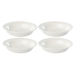 Lenox Profile White Porcelain 4-Piece Pasta Bowl Set White, WHITE PORCELAIN 891169