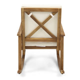 Christopher Knight Home® - Noble House - Candel Outdoor Acacia Wood Rocking Chair