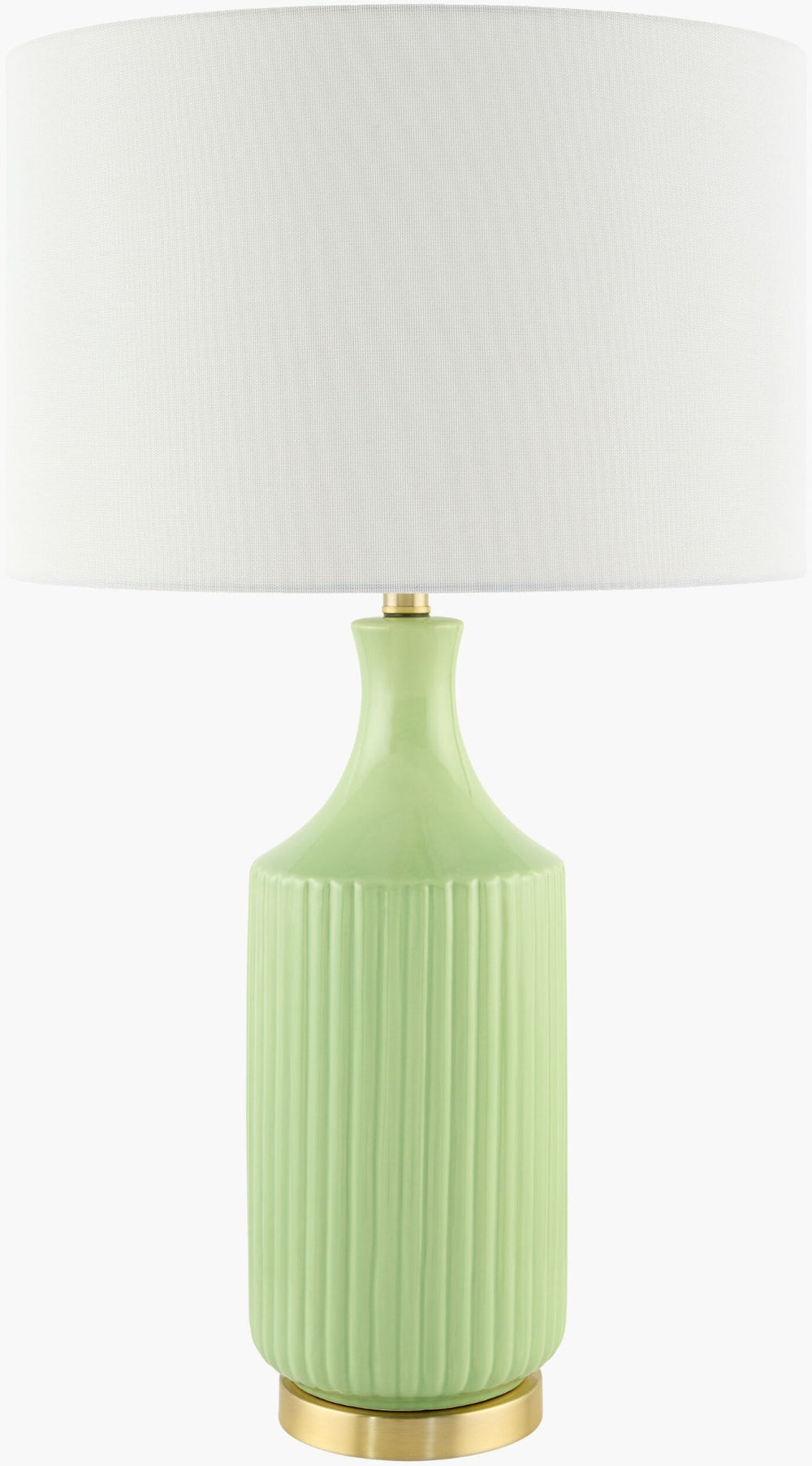 Livabliss Filaki Ceramic Body Table Lamp with Linen Shade for Warm Ambient Living Room Glow FKI-008