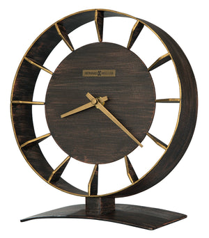 Hekman Furniture 635218 Rey Metal Mantel Clock - Unique Antique-style Design With Quartz Movement & Elegant Finish  Rey Mantel Clock 635218