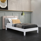 English Elm Steve Silver - Nix - Twin Platform Bed - White