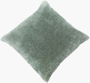Surya Flokati Oversized Square Floor Pillow Soft Cotton Blend Lounge Accent for Modern Rooms FKT011-2727P