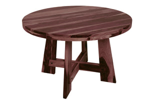 Porter Designs Kalispell Solid Sheesham Wood Dining Table - Timeless Craftsmanship & Style Natural Wood 07-196-04-2419