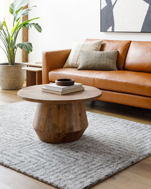 Surya Falcon 2' X 3' Handmade Viscose & Wool Area Rug - Luxurious, Stylish, And Easy To Maintain For Your Home Gray Viscose,Wool Flc8000-23