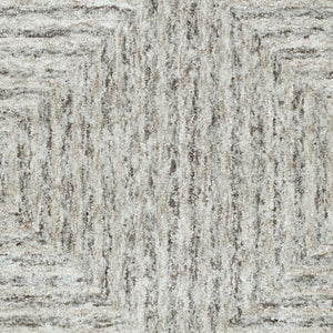 Surya Falcon 2' X 3' Handmade Viscose & Wool Area Rug - Luxurious, Stylish, And Easy To Maintain For Your Home Gray Viscose,Wool Flc8000-23