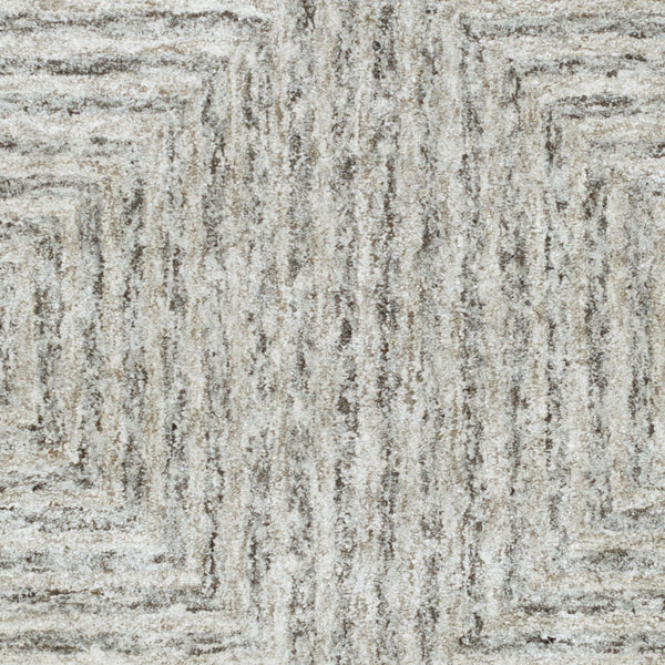 Surya Falcon 2' X 3' Handmade Viscose & Wool Area Rug - Luxurious, Stylish, And Easy To Maintain For Your Home Gray Viscose,Wool Flc8000-23