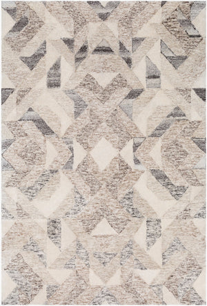 Surya Falcon 2' X 3' Handmade Viscose & Wool Area Rug - Luxurious, Stylish, And Easy To Maintain For Your Home Olive Viscose,Wool Flc8002-23