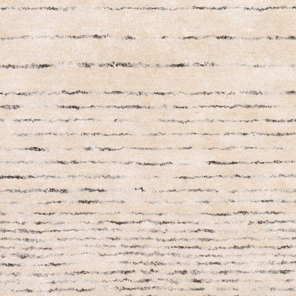 Surya Falcon 2' X 3' Handmade Viscose & Wool Area Rug - Luxurious, Stylish, And Easy To Maintain For Your Home Black Viscose,Wool Flc8004-23