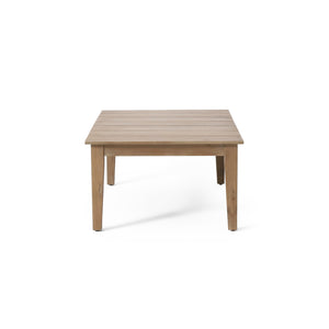 English Elm Christopher Knight Home® - Acacia Rustic Outdoor Coffee Table with Slat Top, Light Brown Acacia Wood, Durable 39.5" L 72767.00MLBRN