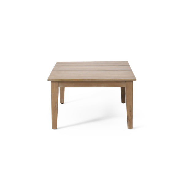 English Elm Christopher Knight Home® - Acacia Rustic Outdoor Coffee Table with Slat Top, Light Brown Acacia Wood, Durable 39.5" L 72767.00MLBRN