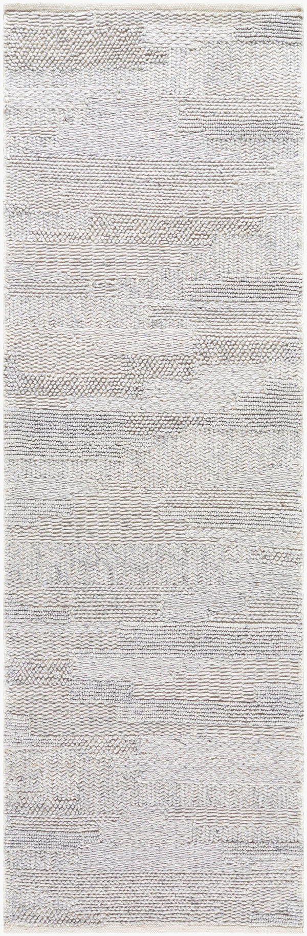 Surya Floria Fli-2300 2' X 3' Handwoven Area Rug - Eco-friendly Recycled Pet For Modern Living Spaces Cream Recycled Pet Yarn Fli2300-268