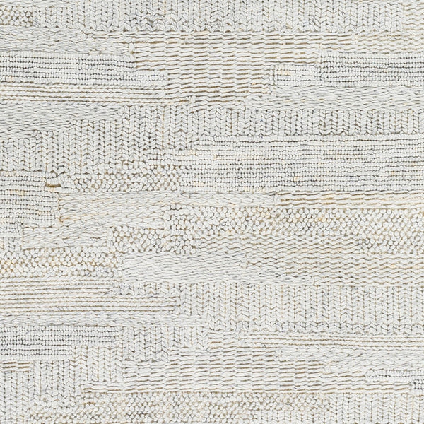 Surya Floria Fli-2300 2' X 3' Handwoven Area Rug - Eco-friendly Recycled Pet For Modern Living Spaces Cream Recycled Pet Yarn Fli2300-268