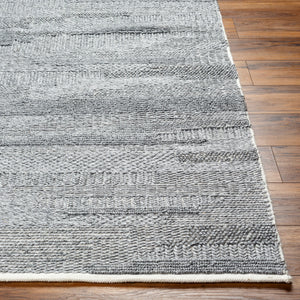 Floria FLI-2301 9' x 12' Handmade Rug FLI2301-912  Off-White, Light Gray Surya