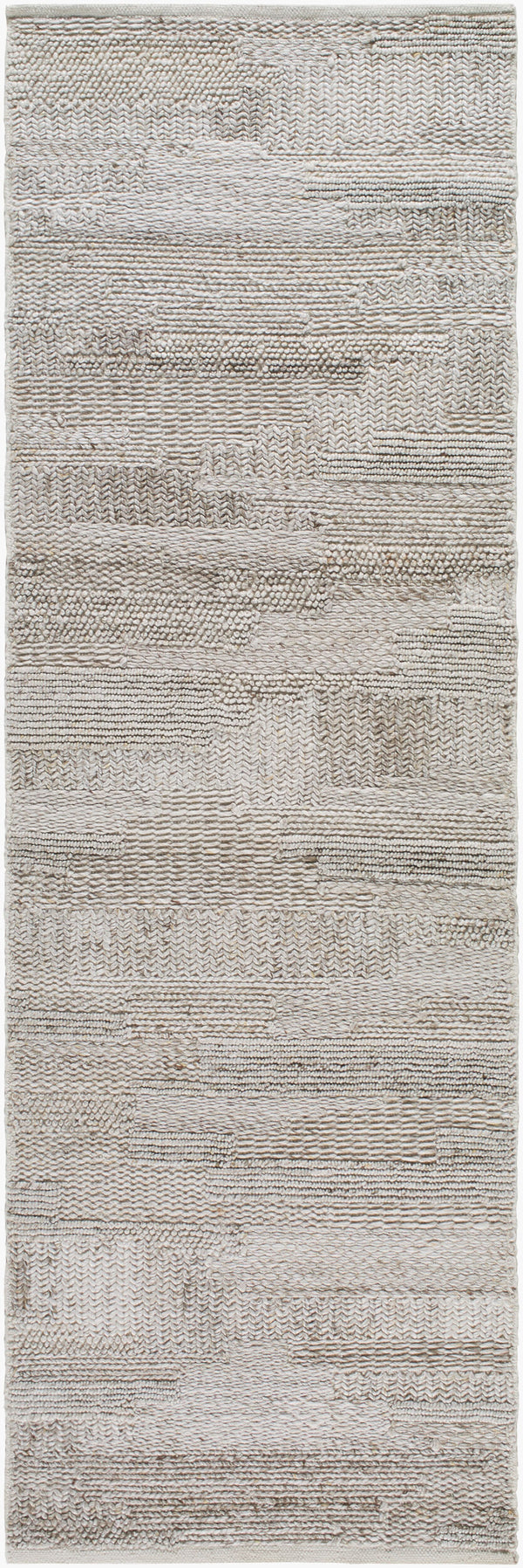 Surya Floria Fli-2300 2' X 3' Handwoven Area Rug - Eco-friendly Recycled Pet For Modern Living Spaces Ivory Recycled Pet Yarn Fli2302-268
