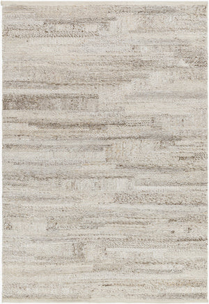 Surya Floria Fli-2300 2' X 3' Handwoven Area Rug - Eco-friendly Recycled Pet For Modern Living Spaces Ivory Recycled Pet Yarn Fli2302-23