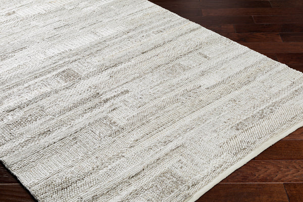 Floria FLI-2302 9' x 12' Handmade Rug FLI2302-912  Ivory, Brown Surya