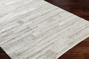 Surya Floria Fli-2300 2' X 3' Handwoven Area Rug - Eco-friendly Recycled Pet For Modern Living Spaces Ivory Recycled Pet Yarn Fli2302-23